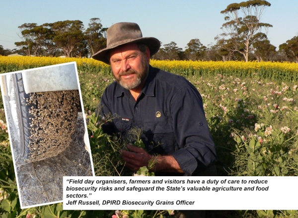 DPIRD – Be Biosecure for this Season’s Farm Field Days 30July21 Media Release