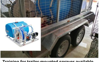 LBG Trailer-mounted Chemical Sprayer Training – with Focus on Blackberry Control