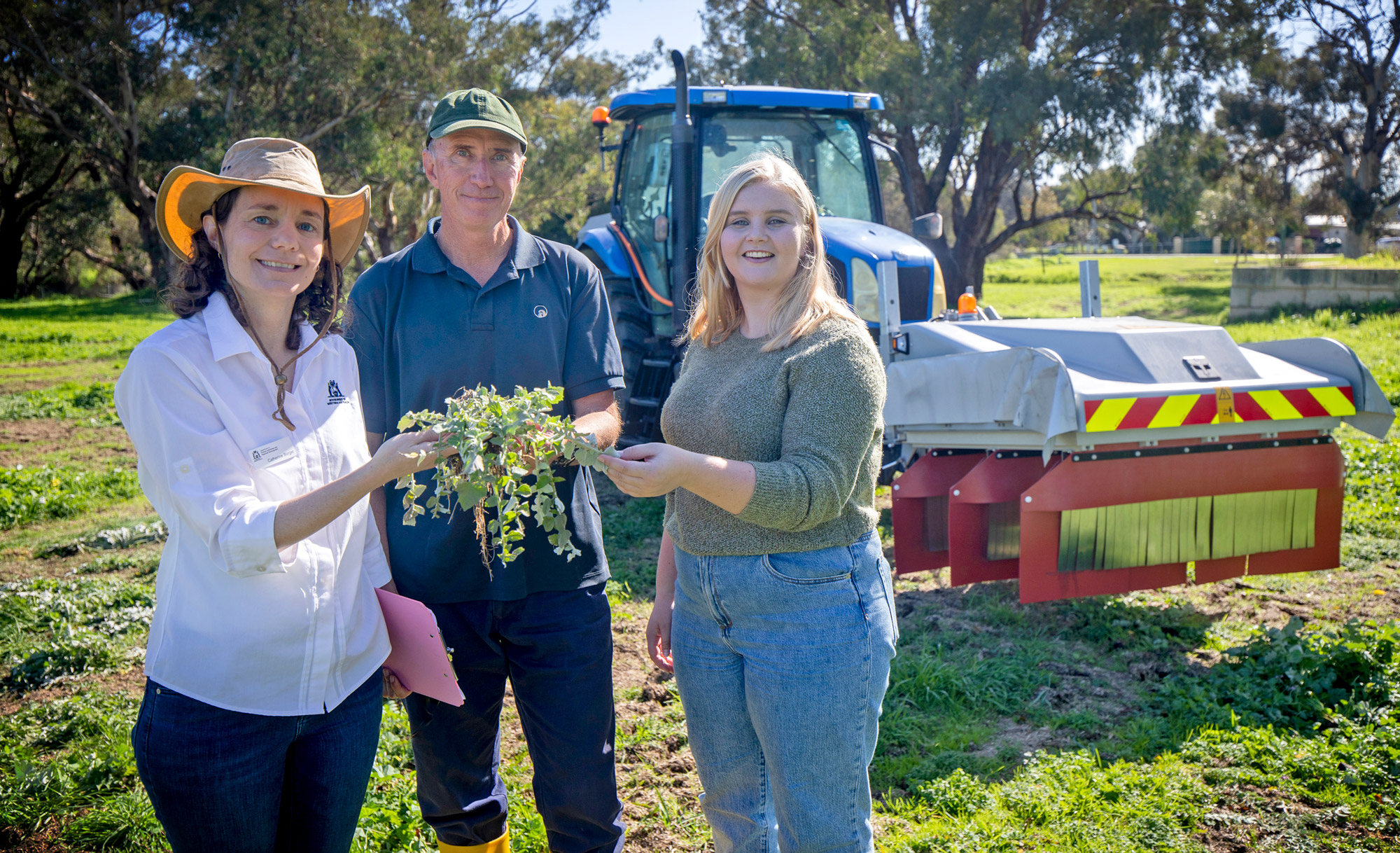 Positive Start to DPIRD’s Electric Weed Control Trials