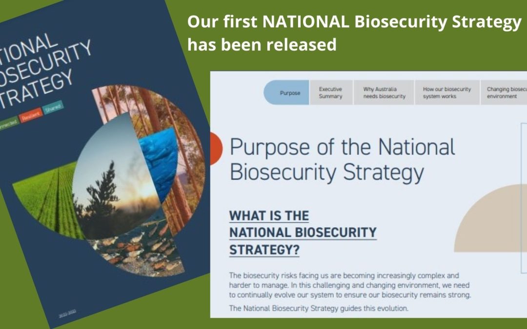 National Biosecurity Strategy Released
