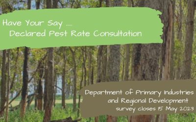 Declared Pest Rate Consultation:  Have Your Say