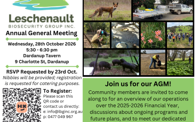 Join Us for our Annual General Meeting